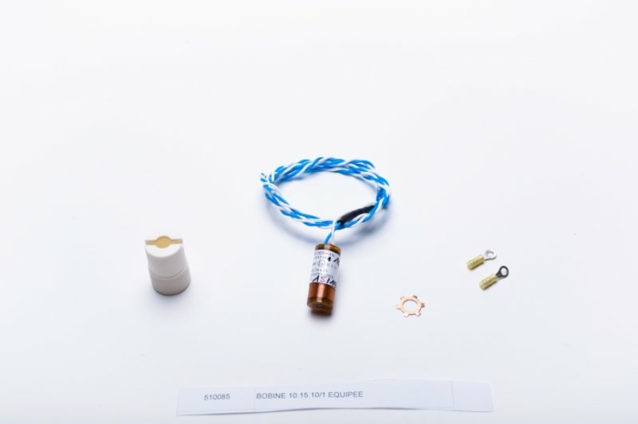 Equip Pickup Coil 10.15.10.1/1bare wire w/leads, metal/teflon with a 3300 Ohm resistor